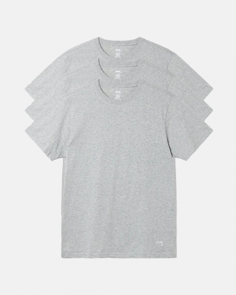 Stussy Stussy Undershirt - Unisex Sweaters Knits Grijs | ANLWC52876