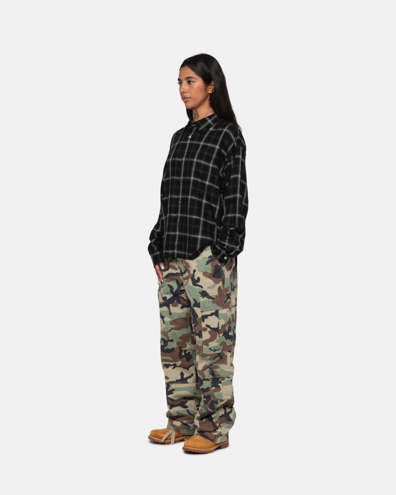 Stussy Surplus Cargo Ripstop - Unisex Jeans Pants Camo | MNLHR17152