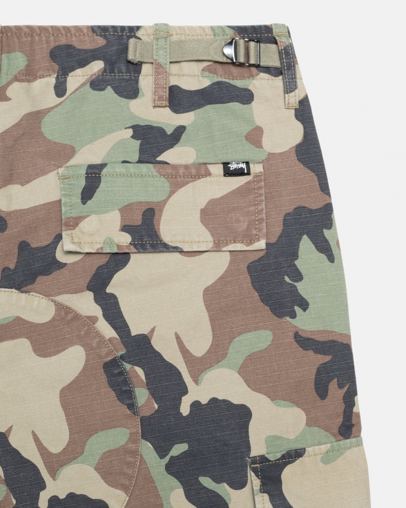 Stussy Surplus Cargo Ripstop - Unisex Jeans Pants Camo | MNLHR17152