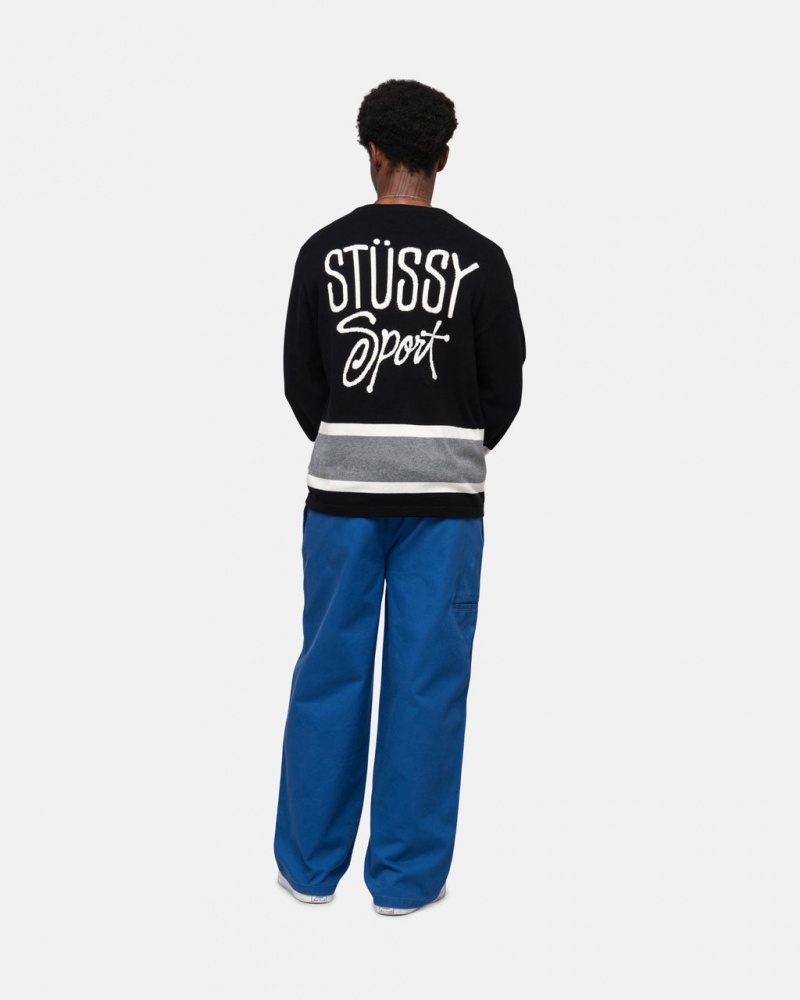 Stussy Workgear Trouser Twill - Unisex Jeans Pants Koningsblauw | MNLHR37379