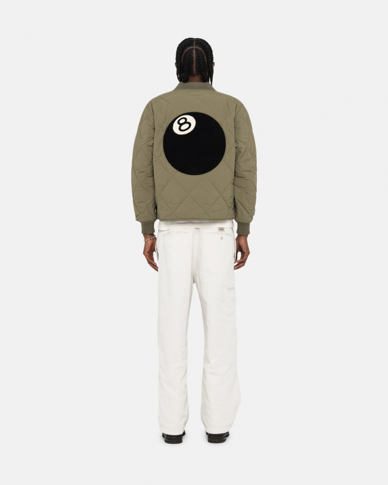 Stussy Workgear Trouser Twill - Unisex Pants Wit | NLDYB52668