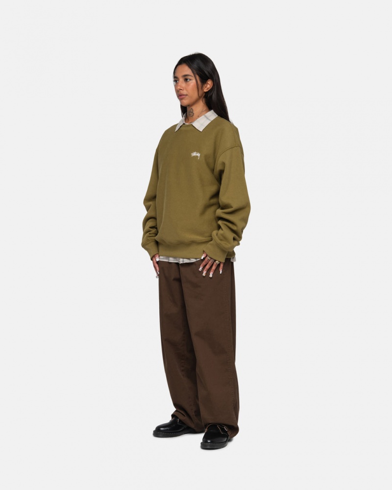 Stussy Workgear Trouser Twill - Unisex Pants Bruin | MNLHR75711